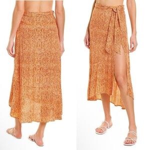 L Space Ashlyn front Slit Skirt in Wild Bunch Size XL